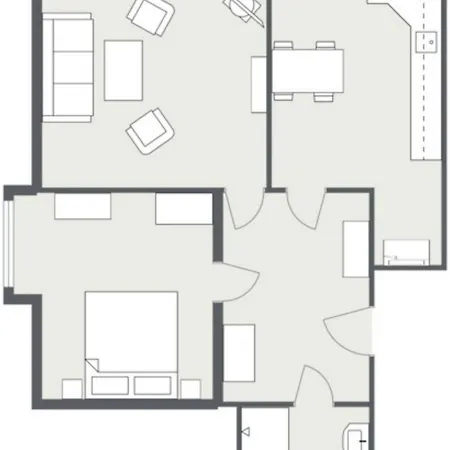 Lägenhet Alter Konsumverein, App N° 4 Westerland